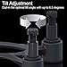 IsoAcoustics Aperta Series Isolation Speaker Stands with Tilt Adjustment: Aperta200 (7.8