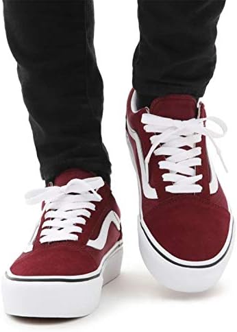Resim Vans Ua Old Skool Platform Kadın Günlük Ayakkabı VN0A3B3UHRK1 Siyah 