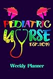 pediatric nurse est. 2019: weekly planner