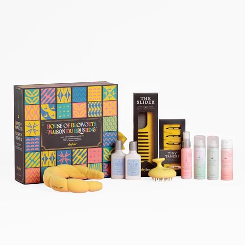 Drybar House of Blowouts Advent Calendar - Your Best Blowout Starter Kit, Travel Size Products, Hair Accessories, Beauty Holiday Set
