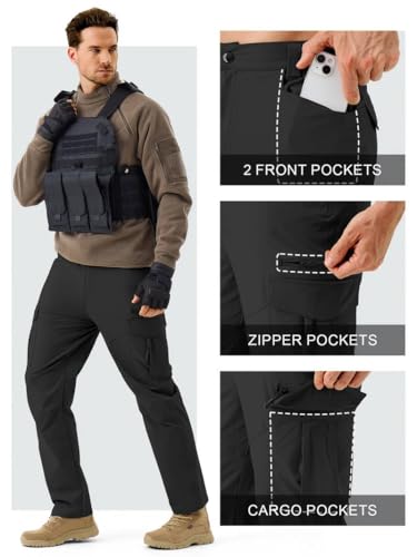 Image of TOPLOT Men's Cargo Pant | Straight Fit Design | Multiple Utility Pockets for Storage | Durable Construction with Comfortable Wear | Functional Everyday Style | Perfect for Casual & Outdoor (5216)