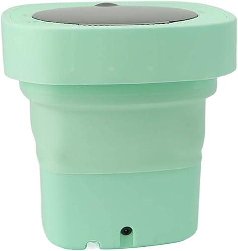 Miniatura 4 de POCREATION 6.5L Washing Machine, Portable Washing Machine Folding Portable Automatic Deep Wash and Spin Dry Washer with Water Tube 100240V (US Plug)