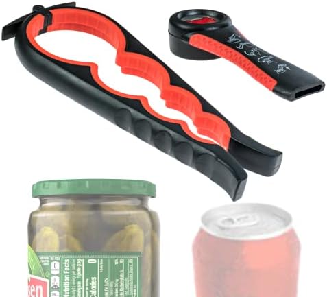 Lid Opener Jar Opener Tool - Church Key Bottle Opener Elderly Hands
