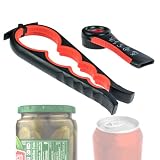 Lid Opener Jar Opener Tool - Church Key Bottle Opener Elderly Hands