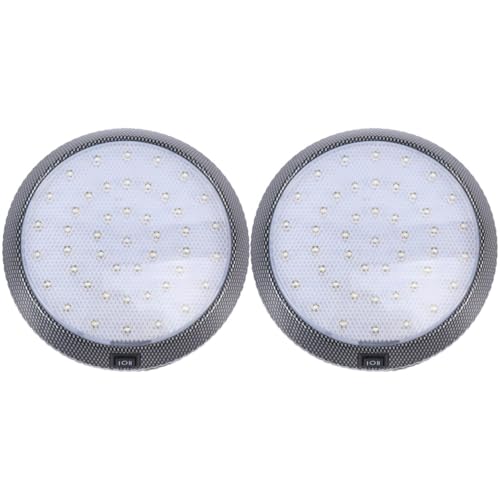 Luz interior de plástico para vehículo plafón de 46 LED redondo blanco de alta intensidad
