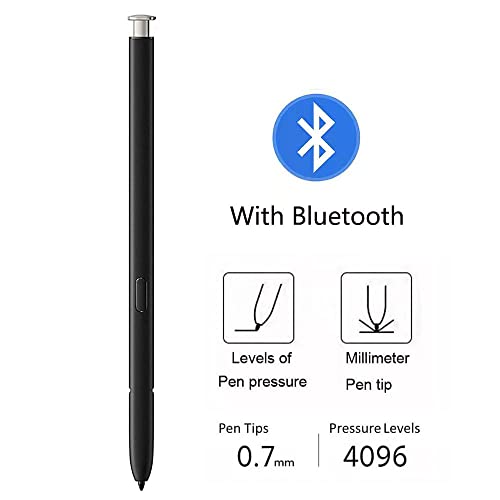 Image of Galaxy S23 Ultra S Pen (with Bluetooth) Replacement for Samsung Galaxy S23 Ultra All Versions Stylus Touch S Pen with 5pcs Tips (Cream)