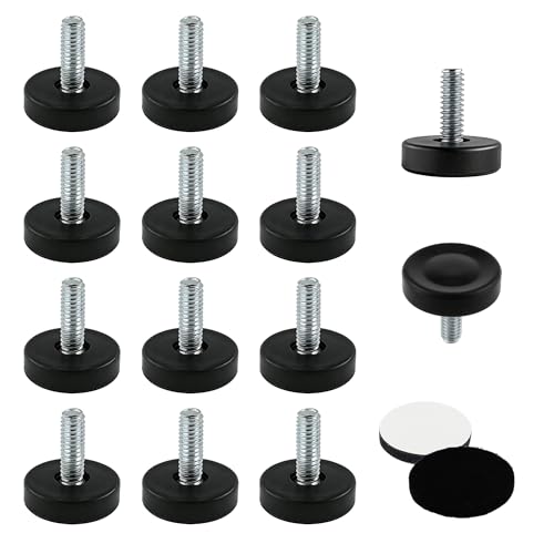 BDS-HOME 14pcs 1/4” Thread Furniture Leveling feet,...
