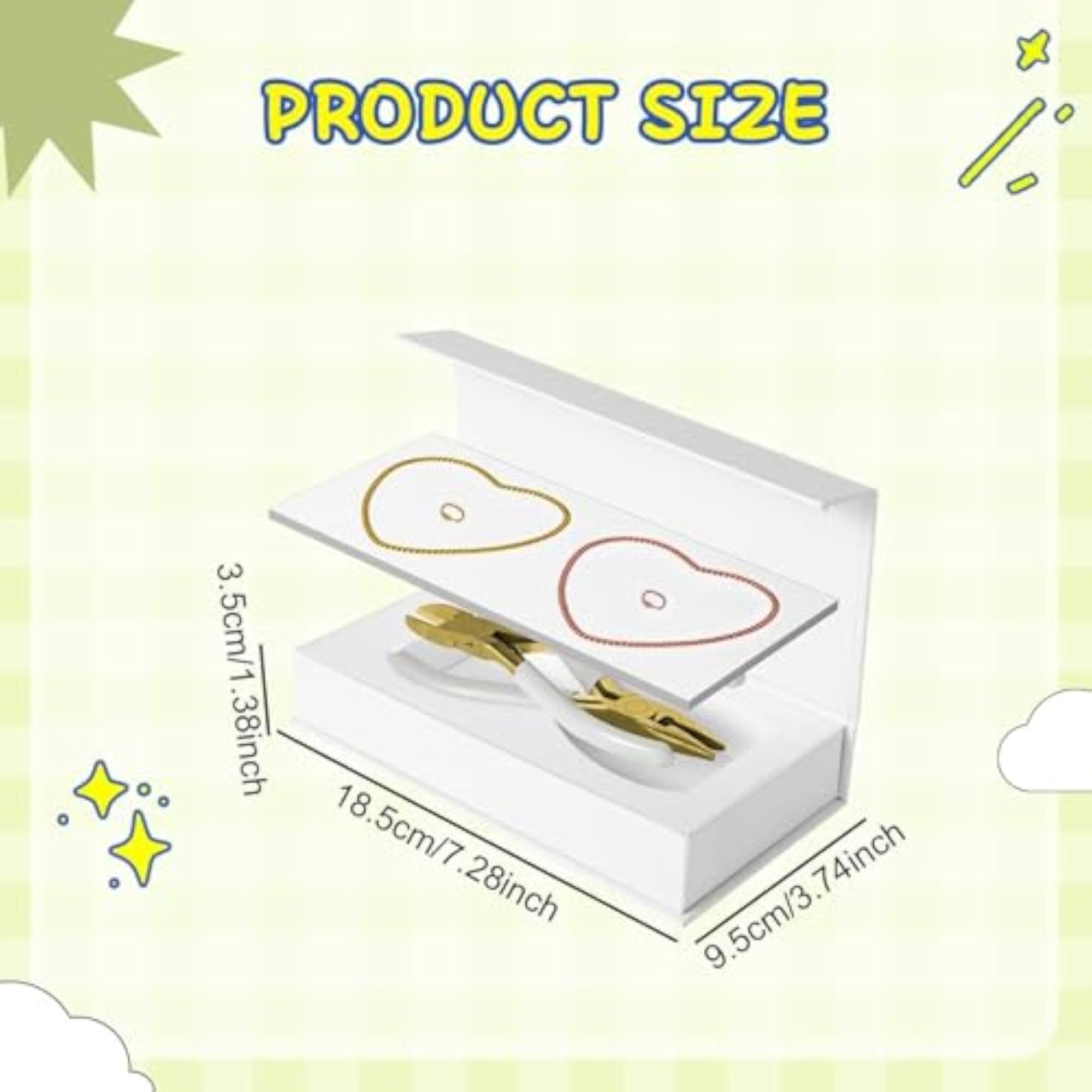 Couples Permanent Bracelet Kit, Gold and Rose Gold Wrist Chains