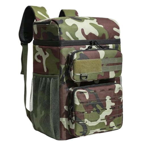 Image of Backpack Cooler Insulated Leakproof, Soft Cooler for Outdoor Camping Hiking