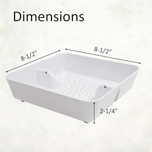 Colador para desagüe de piso en plástico ABS Leyso miniatura 5