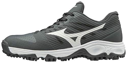Mizuno 320595.9100.05.0600 Ambition All Surface Low Turf Shoe Grey-White (9100) 6 (0600)