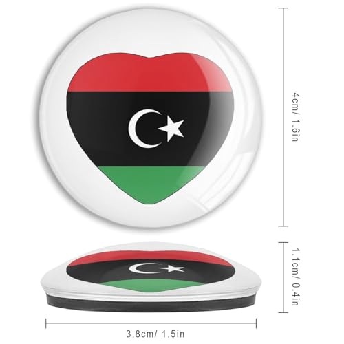 Imanes de nevera de Libia con imán potente para gabinete 3