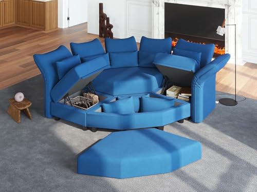 Luxury Sectional Sofa with Recliners