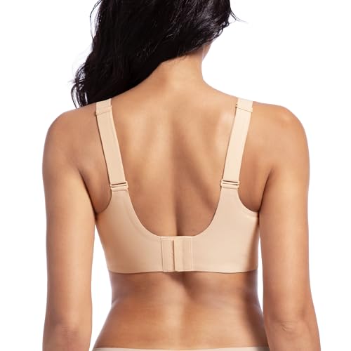 Wireless Bras for Women, Comfortable Full Coverage No Underwire Bra, Soft Seamless Smoothing Bralette4