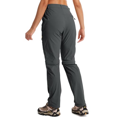 Women's Hiking Pants Convertible Quick Dry Stretch Lightweight Zip-Off Outdoor Fishing Travel Safari Pants2