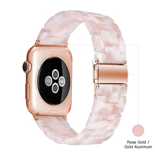Image of Light House Apple Watch Bands-Fashion Lightweight Resin iWatch Bands for Women Men 38mm /40mm /41mm /42mm(Series 11 10), 49mm /46mm /45mm /44mm /42mm(S 3 2 1), Compatible with Apple Watch Series 11 SE 10 9 8 7 6 5 4 3 Ultra