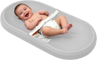Baby Changing Pad, Lightweight & Portable, Wipeable Foam Pad