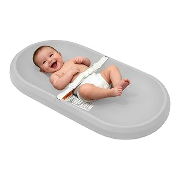 Baby Changing Pad - Lightweight Wipeable Foam Changing Pad, Comfortable and Waterproof, Fits All Changing Table, 30"x 15.6", Gray