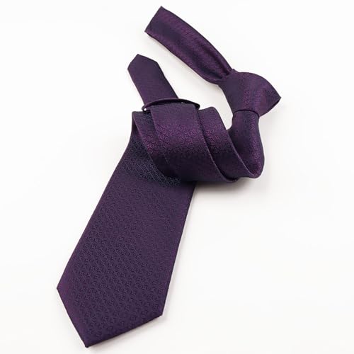Image of Alizeal Mens Vintage Solid Plaid Tie with Pocket Square 3.15inches Necktie Set