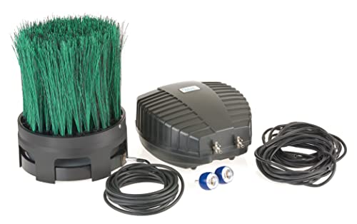 OASE 50249 Teichbelüfter OxyTex Set 1000, Teichbelüftung, Sauerstoffversorgung, Belüftungspumpe, Filtermedium, erhöht Filterleistung um bis zu 25%
