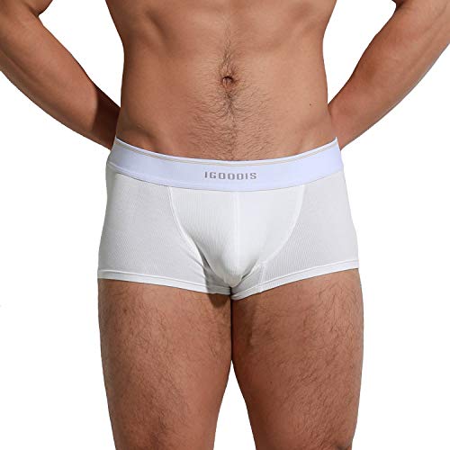 Men's Simple U-Pouch Modal Boxer-Brief Elasticity Underwear2