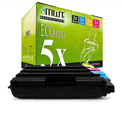 Toner compatible Kyocera Ecosys M6035cidn 6535cidn pack 5 cartouches Kraft Office Supplies TK5150