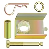 Anti-Rattle Hitch Pin Shim Device Compatible with 2-Inch Receiver, Protection Against Vibration and Noise