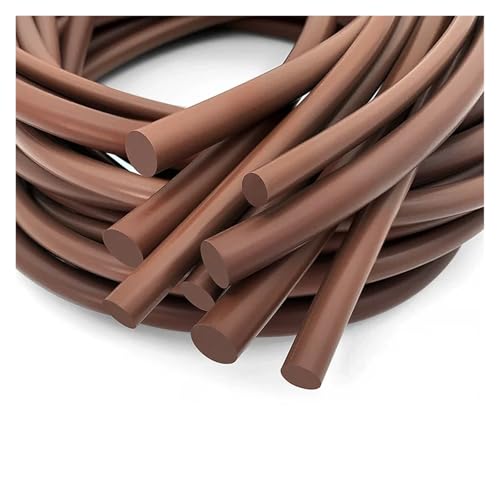 Cordon de caoutchouc marron résistant huile chaleur 1.8mm