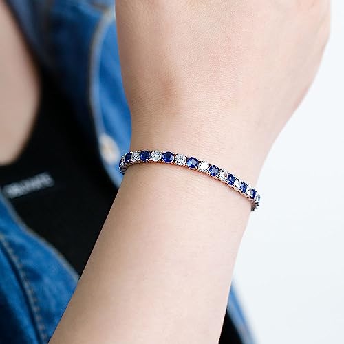 Pulsera tenis clásica en plata esterlina 925 unisex 4mm miniatura 2