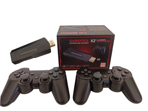 Super Game Stick 4K X2 de 64 gb Jogos Retro Versão Otimizada