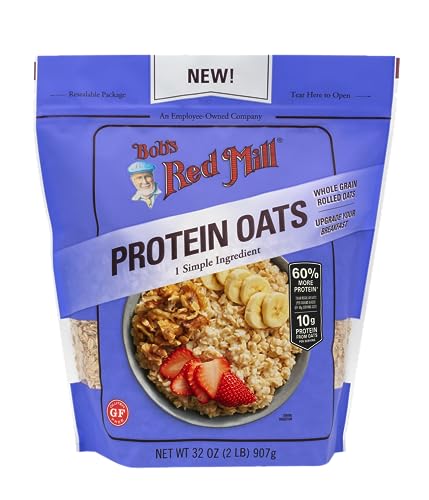 Image of Bob's Red Mill High Protein Oats, 32oz (4 Pack)