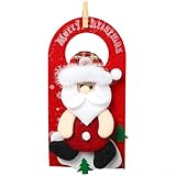 Weihnachtszeit Türhänger Ornament mit Cartoon-Thema für den Einsatz in Häusern, Hotels und Einkaufsbereichen, Material (Weihnachtsmann)