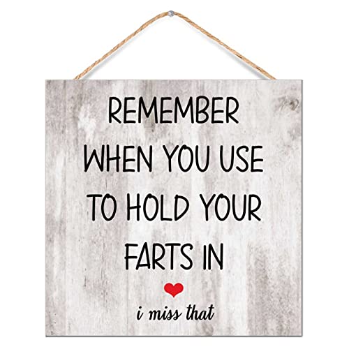 Plaque en bois personnalisée humour couple pour déco chalet rustique