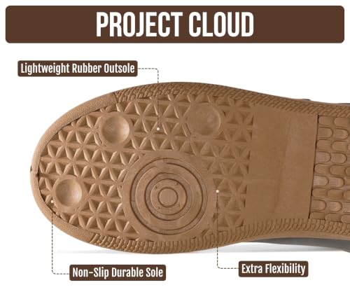 Image of Project Cloud Non-Slip Fashion Sneakers for Women, Lace-Up Shoes