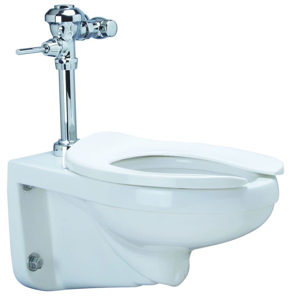 Zurn Z.WC2.M Zurn One Manual Wall Hung Toilet System with 1.28 GPF Flush Valve