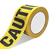 Marlaaiorg Caution Tape 3 Inch x 330 Ft Heavy Duty Safety Barrier Tape Weatherproof & Reusable for Construction Safety Zones Crime Scenes Reflective Halloween Decor Hazard Marking & Events