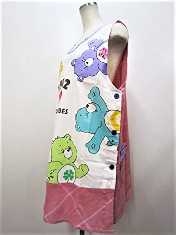 Amazon.co.jp: ケアベア☆キャラクター エプロン☆保育士エプロン
