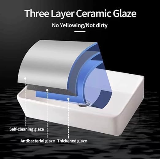 Image of IMPORTED Ceramic Wash Basin Countertop Tabletop Bathroom Sink Wash Basin (20 x 14.5 x 5.5 INCH) NCTT-364