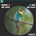 Binoculars for Adults, Waterproof and Durable Binoculars with Protective Rubber Armor, Lightweight Binocular - Image 4