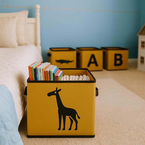 Image of Sopent Foldable Storage Boxes (Giraffe)