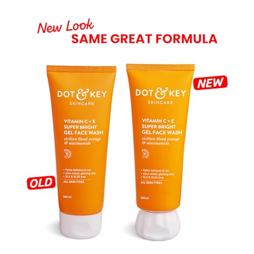 DOT & KEY Vitamin C + E Super Bright Gel Face Wash For Glowing And Brightening Skin | All Skin Types|With Triple Vitamin C| Face Wash For Women & Men|100 Ml 7
