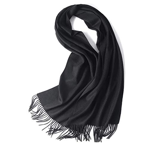 Schals Herbst Und Winter Kaschmir-Schal Frauen Solid Color Thick-Schal Weiche Und Bequeme Cashmere Mode Kleidung Matching Intimate Geschenke Cover