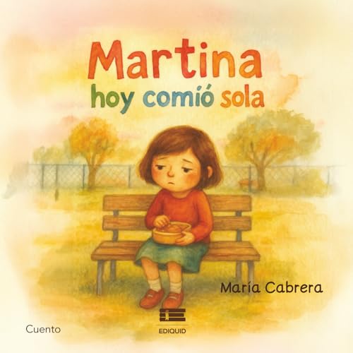 Martina hoy comió sola