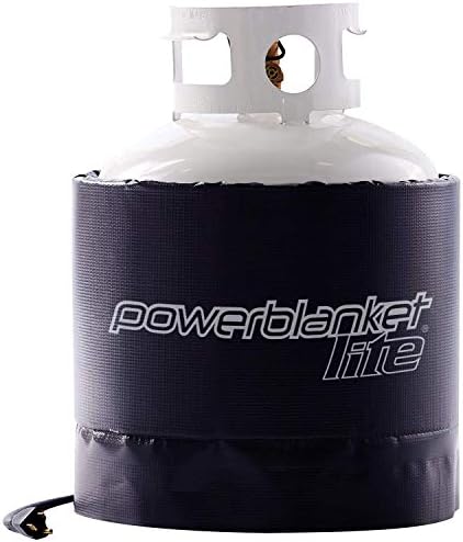 Powerblanket PBL100 Propane Tank Band Style Heating Blanket – Gas Cylinder Insulated Thermal Warmer – 100 lb, Black