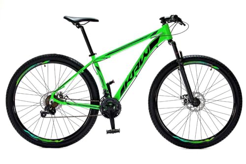 Bicicleta Aro 29 Krw Alumínio Câmbios Shimano 24 Velocidades Freio a Disco Suspensão Mountain Bike S4