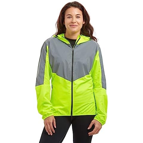 Women's Windproof Running Jacket with Hood Cover