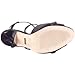 Buffalo London 107016 13447-519 Satin Bonin Drill Black323, Women's Sandals/Fashion Sandals, Black Black323, 9.5 Women