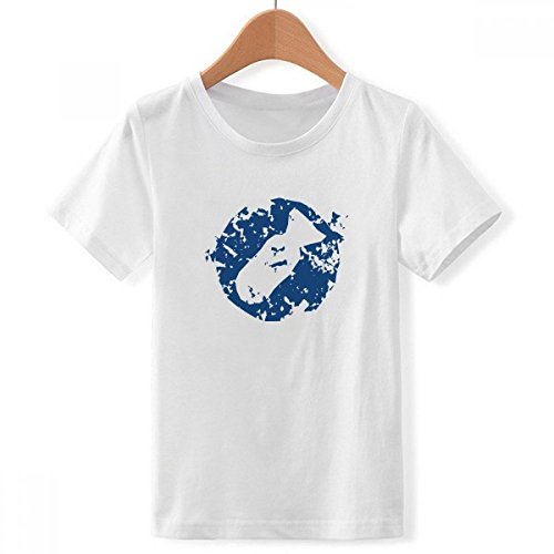 T-shirt symbole design blanc motif illustration garçon taille XL blanc