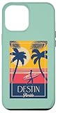 custodia per iphone 15 plus destin florida retro surfer beach tramonto palme design