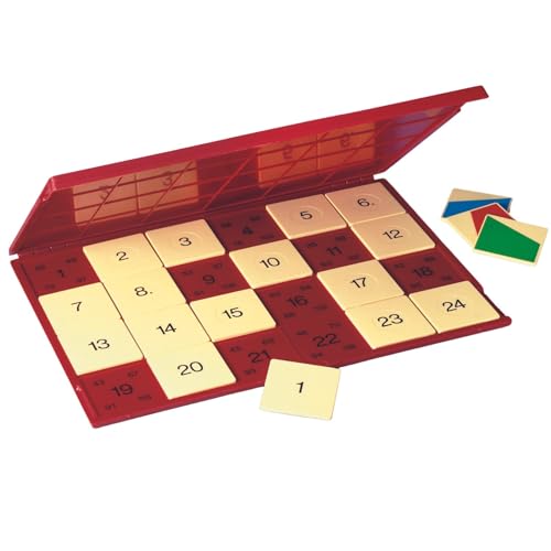 LÜK - Kontrollgerät mit 24 Aufgabenplättchen, 1 bis 2 Spieler, (klassik...